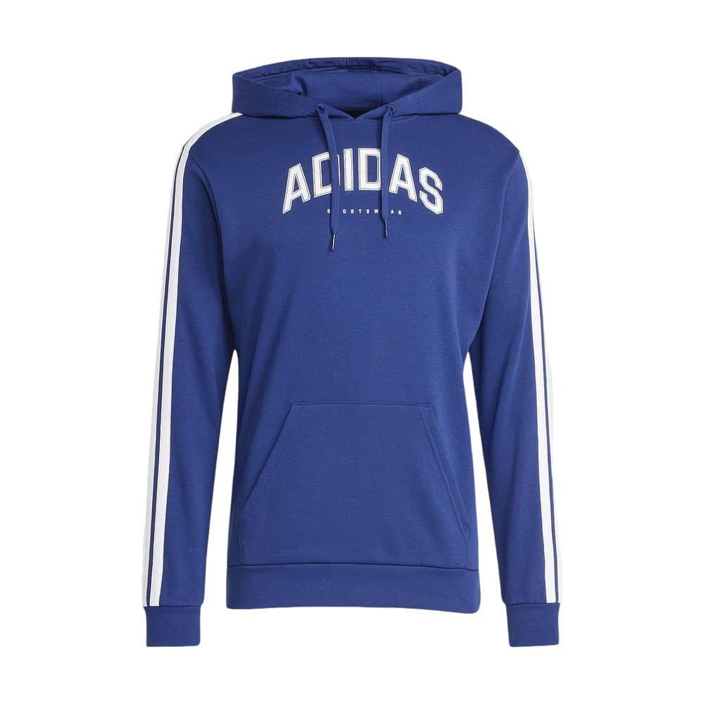 Sudadera ADIDAS HOODED SWEAT FITNESS JV6502 Azul