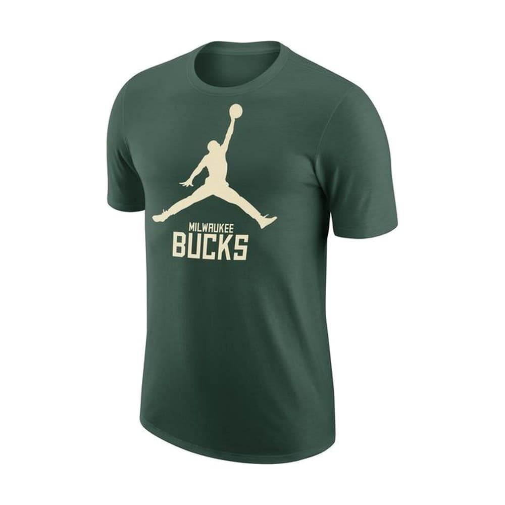Camiseta NIKE MIL M NK ES NBA SS TEE FD1474 323 Verde