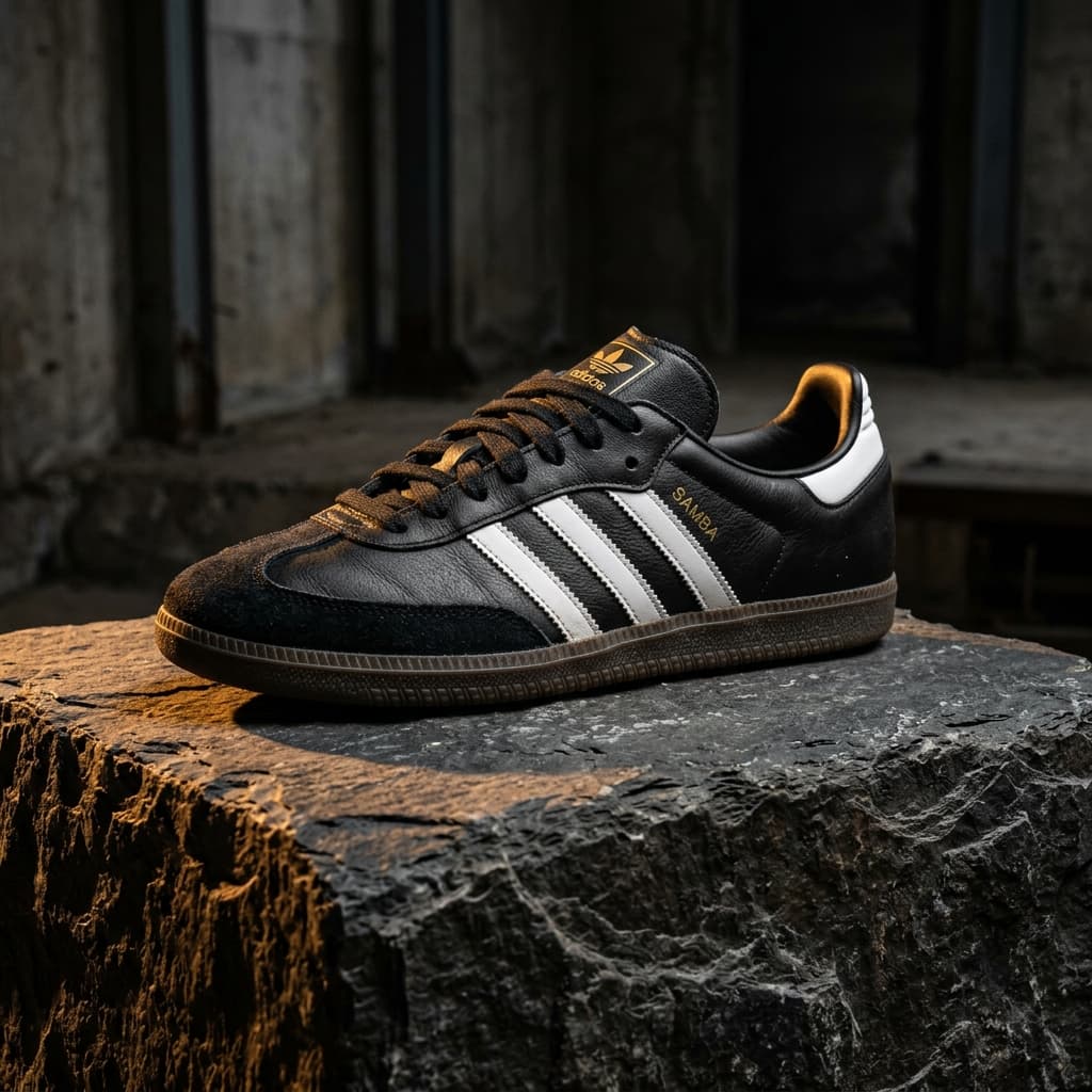 Zapatilla ADIDAS SAMBA OG J B75807 Negro