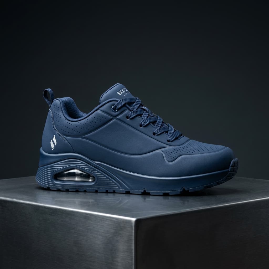 Zapatilla SKECHERS Uno-Stand On Air 52458 NVY Marino