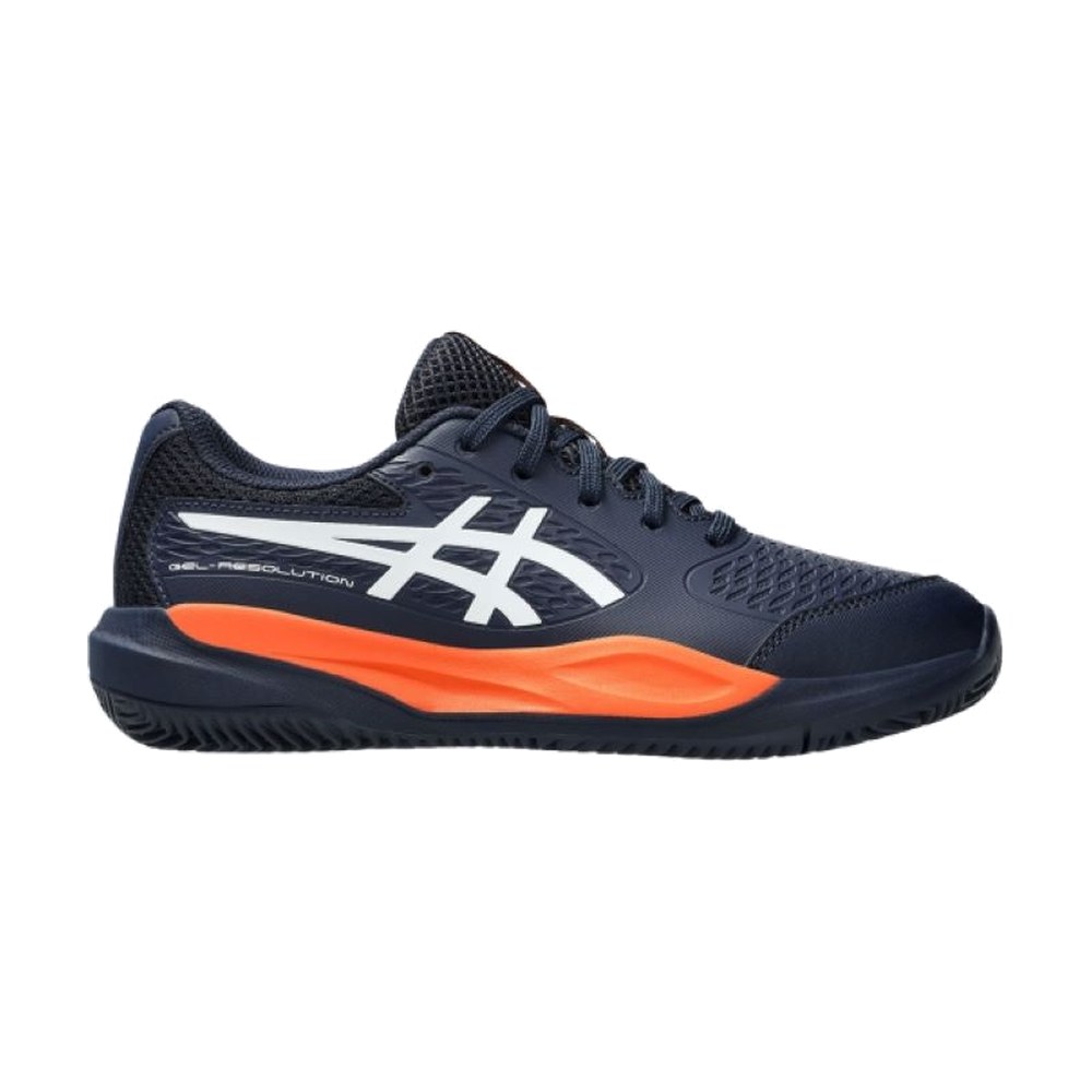 Zapatilla ASICS GEL RESOLUTION X GS CLAY 1044A080 400 Marino