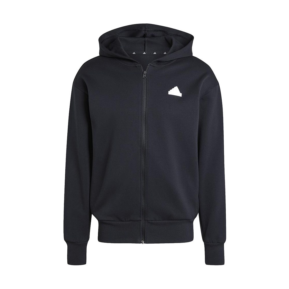 Sudaderas ADIDAS FUTURE ICONS BOUBLENIT FULL ZIP JI6324 Negro